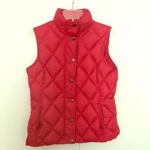 !Price Drop! Lands’ End Diamond Quilted Down Vest